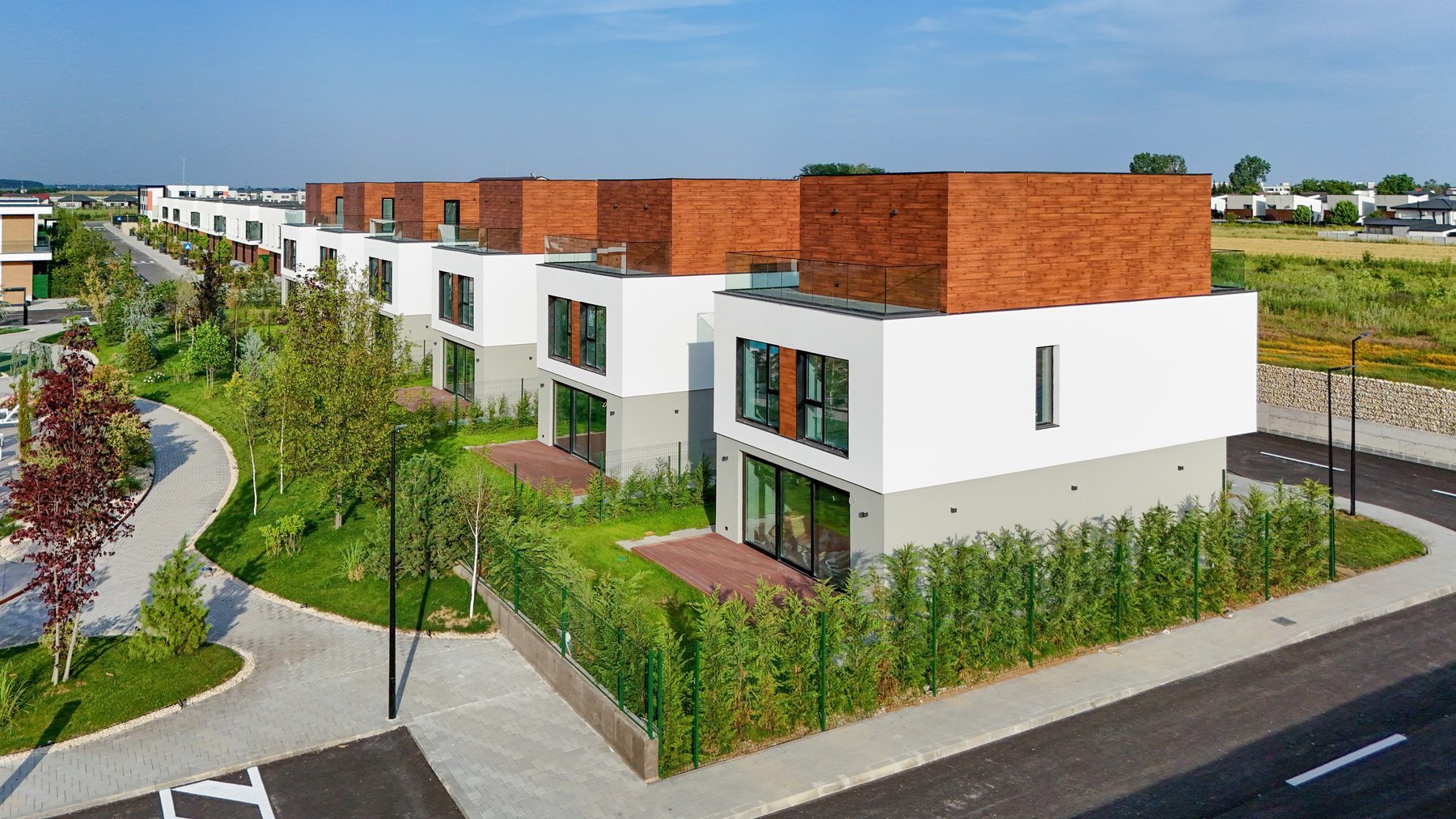 Complexul Nusco Green Homes văzut de sus