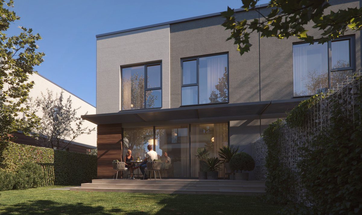 Vila Campania — casă modernă cu grădină
