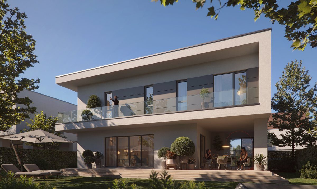 Vila Sardinia — casă modernă cu grădină generoasă