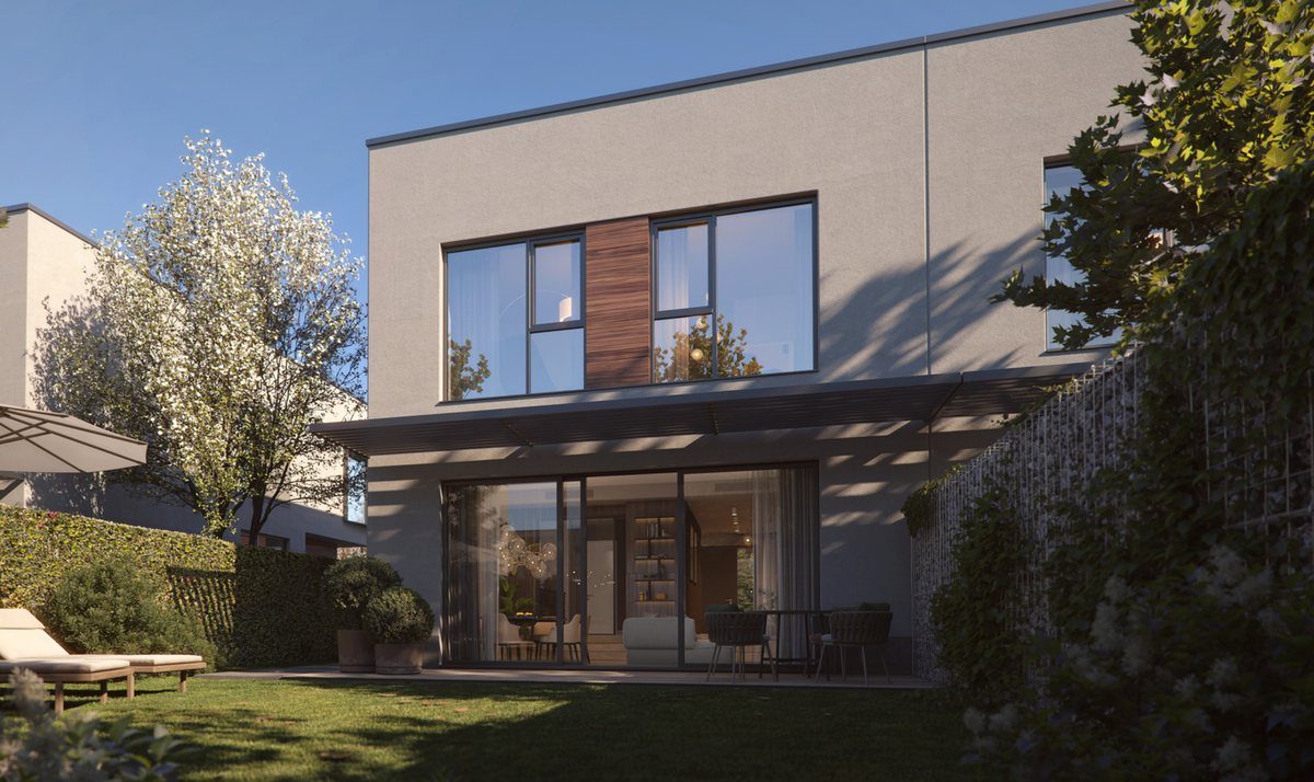 Vila Toscana — casă modernă cu grădină